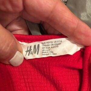 H&M Red Kids Dress